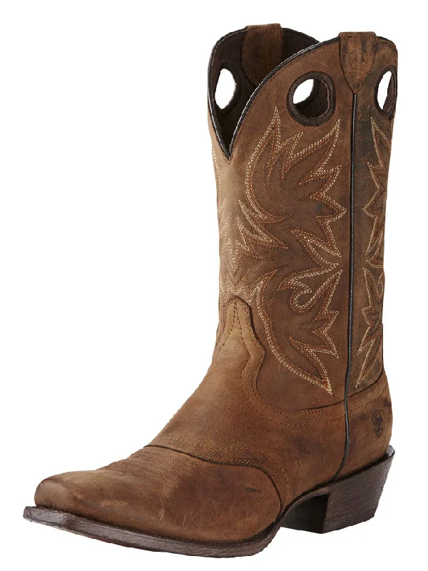 Ariat 10019974 Mens Circuit Striker Western Boot Weathered Brown