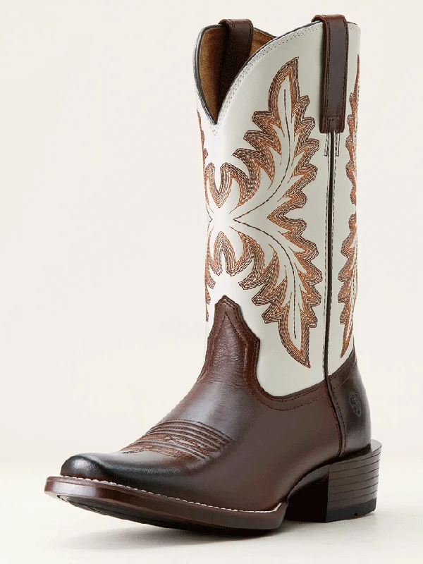 Ariat 10053762 Mens Renegade Cowboy Boot Crema Mahogany