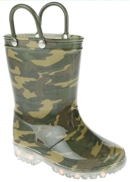 Toddler Boys Camo Printed Rain Boot