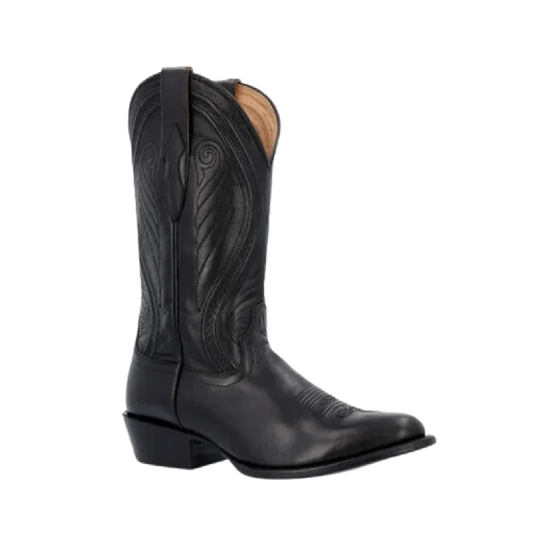 Rocky Boot Men's Durango Santa Fe Western Jet Black Boot