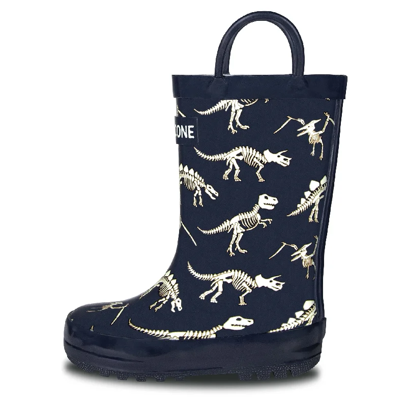 Dino Bones Rain Boot