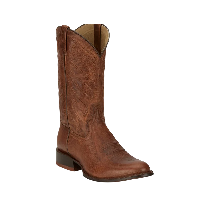 Tony Lama Men's Lenado Tan Goat Brown Boots