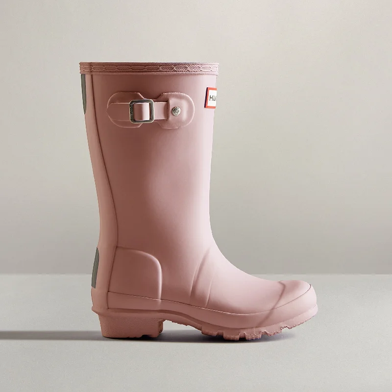 Hunter Azalea Pink Original Kids Rain Boot