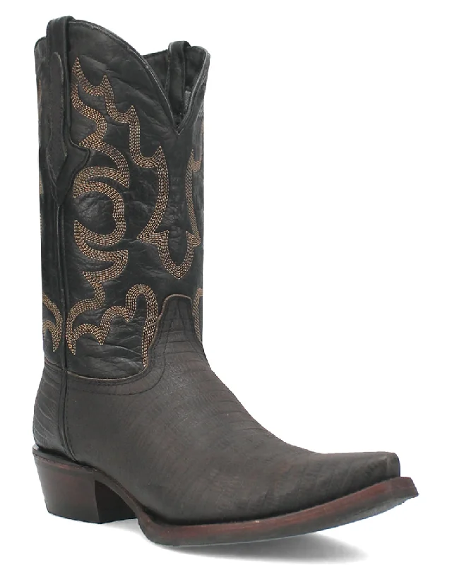 Men's The Duke Lizard Print Western Boots