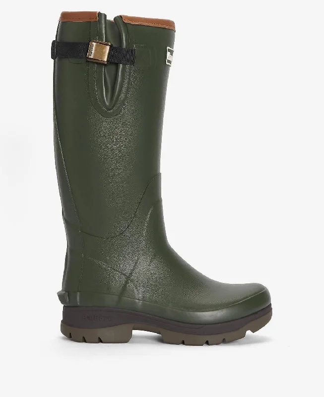 Men's Tempest Wellington Boots In Olive