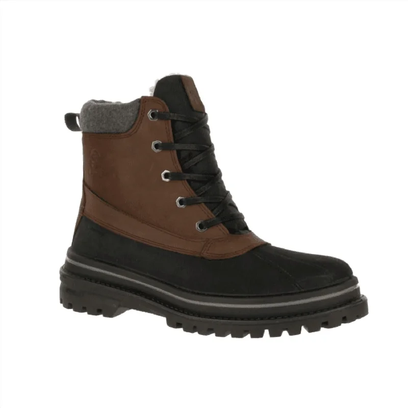 Men's Tyson Winter Boot In Chocolate