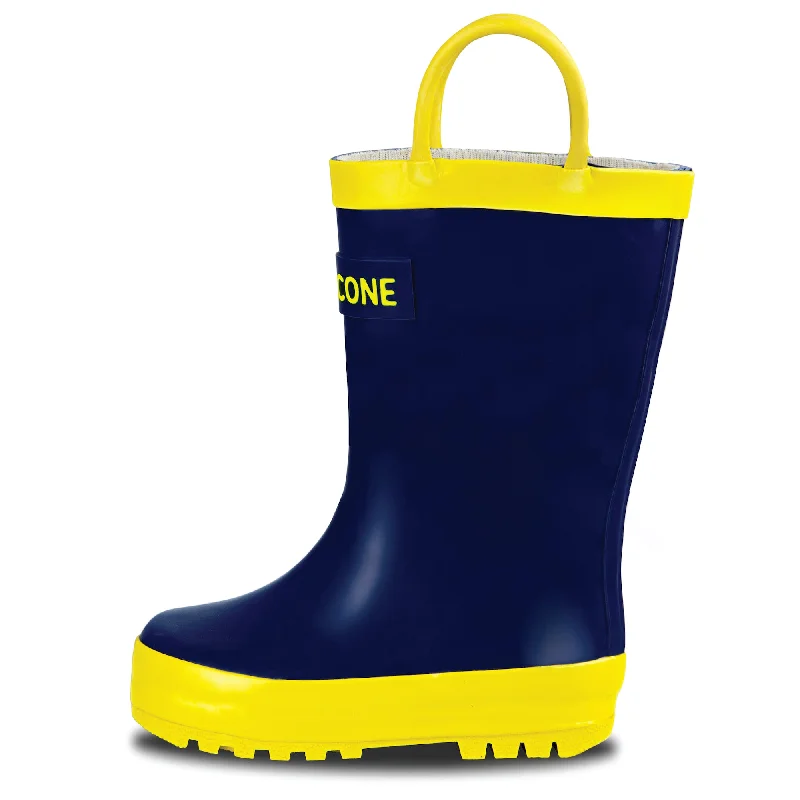 Navy Blue Rain Boot