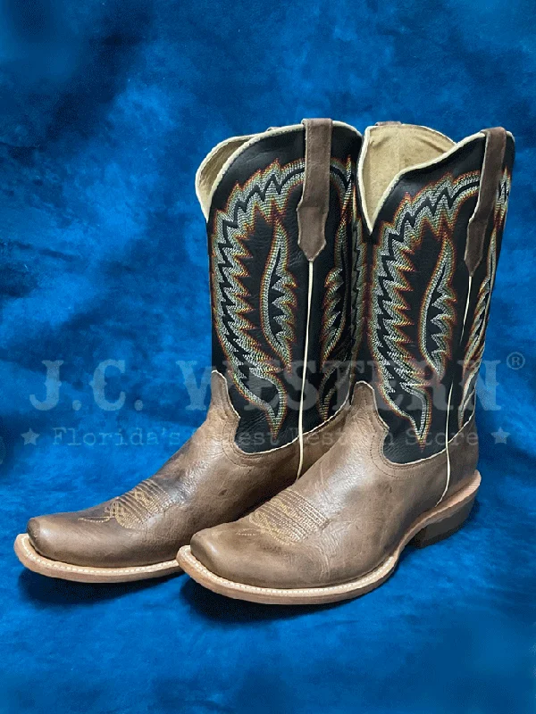 R.Watson WR0005-1 Mens Western Cowhide Leather Boot Sand Dune