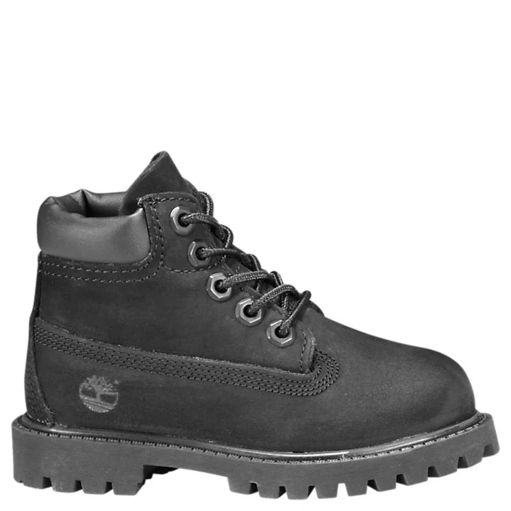 Timberland Black Premium Waterproof Toddler Boot