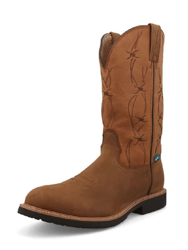 Twisted X MXBW009 Mens Waterproof Western Work Boot Brown - 26