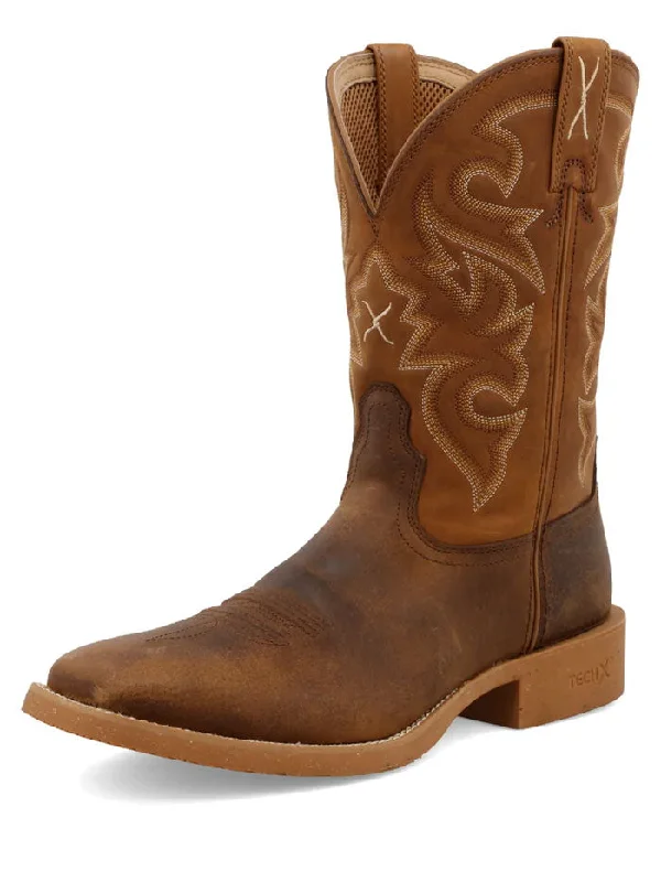 Twisted X MXTR005 Mens Tech X Boot Saddle And Rustic Orange - 24.5