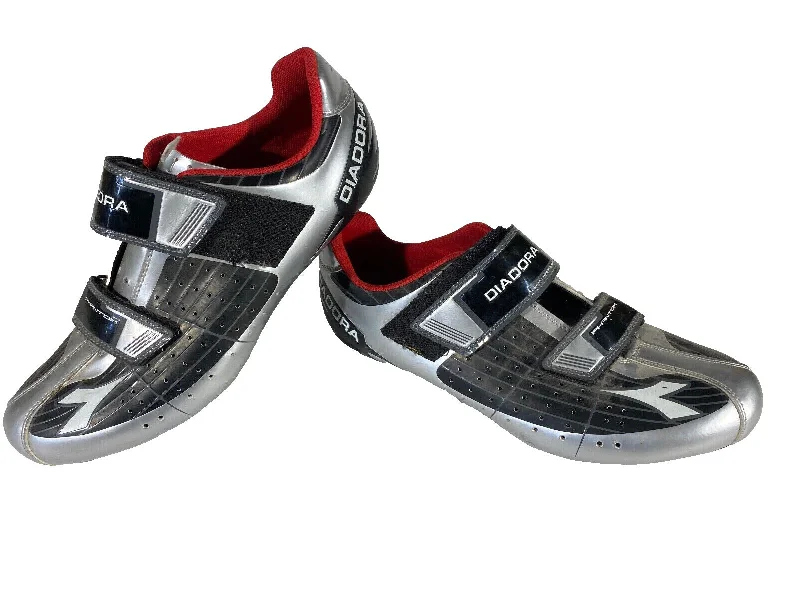 DIADORA Phantom Road Cycling Shoes Biking Shoes Size EU46, US12 Mondo 285  CS13