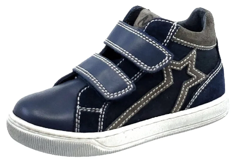 Naturino Boy's Rufus Shoes, Bleu-Antracite