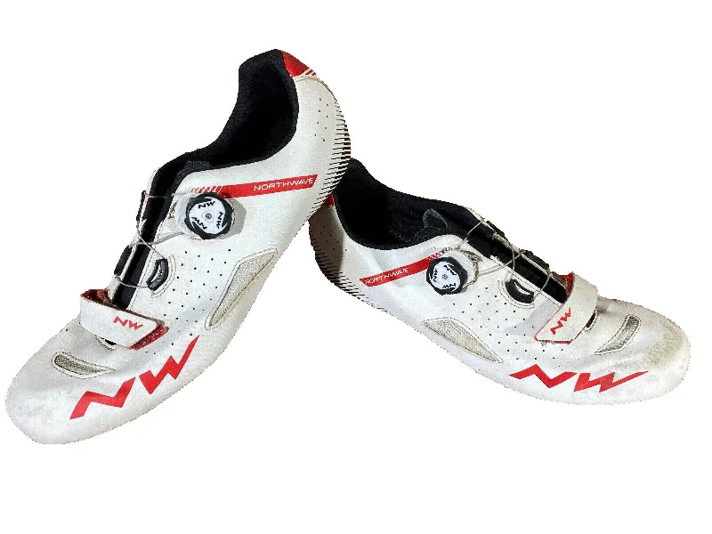 NORTHWAVE Core Plus Road Cycling Shoes 3 Bolts Size EU45 US12 Mondo 285