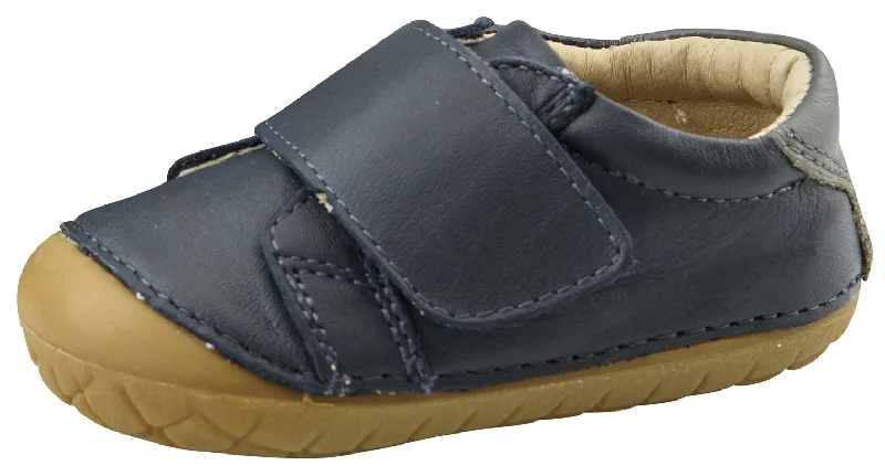 Old Soles Boy's Strap Pave Classic Shoes, Navy/Gris