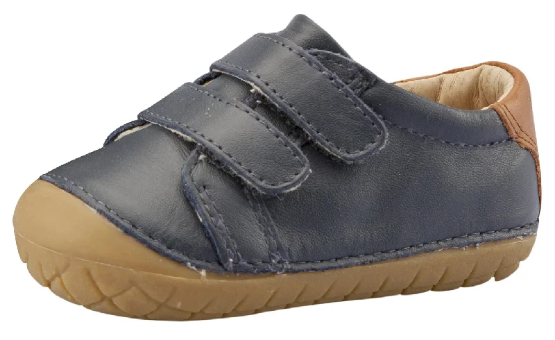 Old Soles Girl's & Boy's Cast Pave Sneakers, Navy / Tan