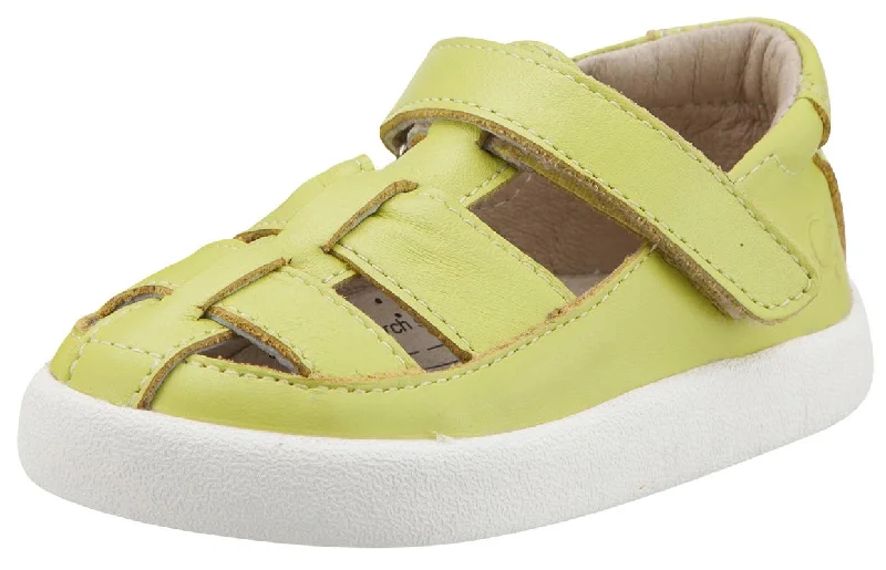 Old Soles Boy's and Girl's Oliver Lima Leather Fisherman Sneaker Shoe Sandal