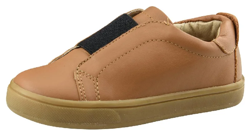 Old Soles Boy's and Girl's Peak Shoe Sneakers, Tan/Black