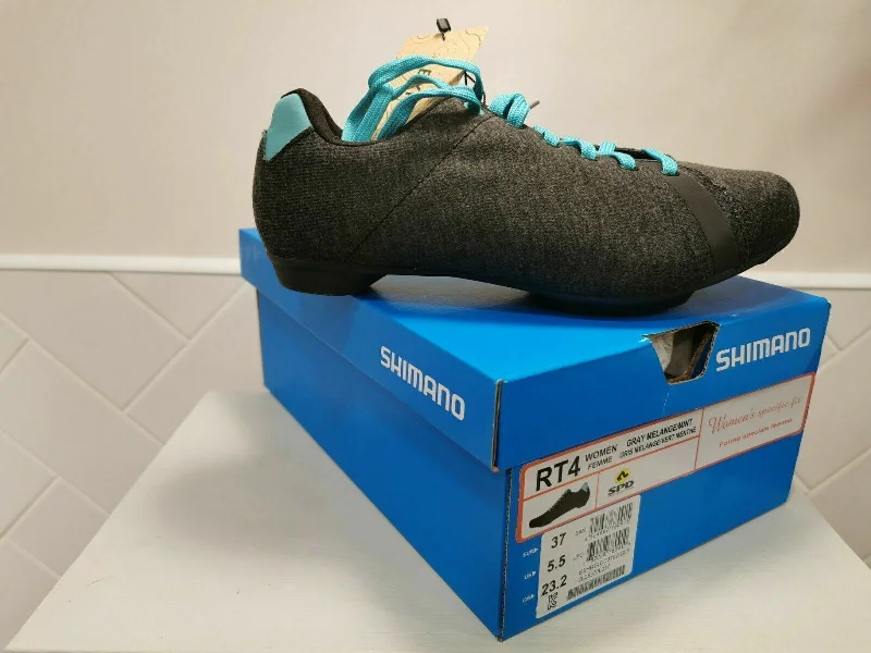 SHIMANO Explorer SH-RT4 Cycling Road / MTB Bike Shoes Ladies Size EU 37, US 5.5