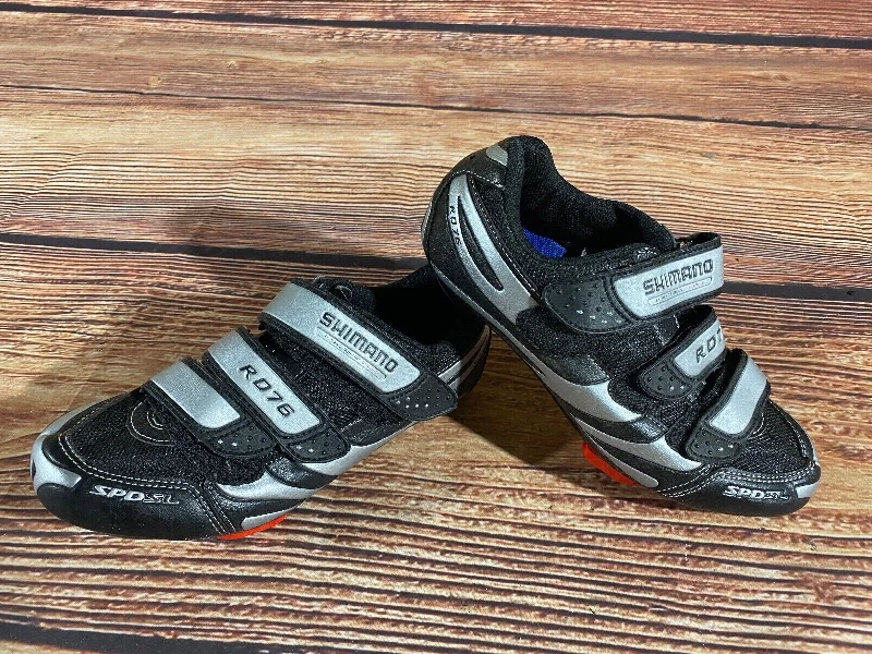 SHIMANO R076 Road Cycling Shoes Biking Boots 3 Bolts Size EU39, US5.8, Mondo 245