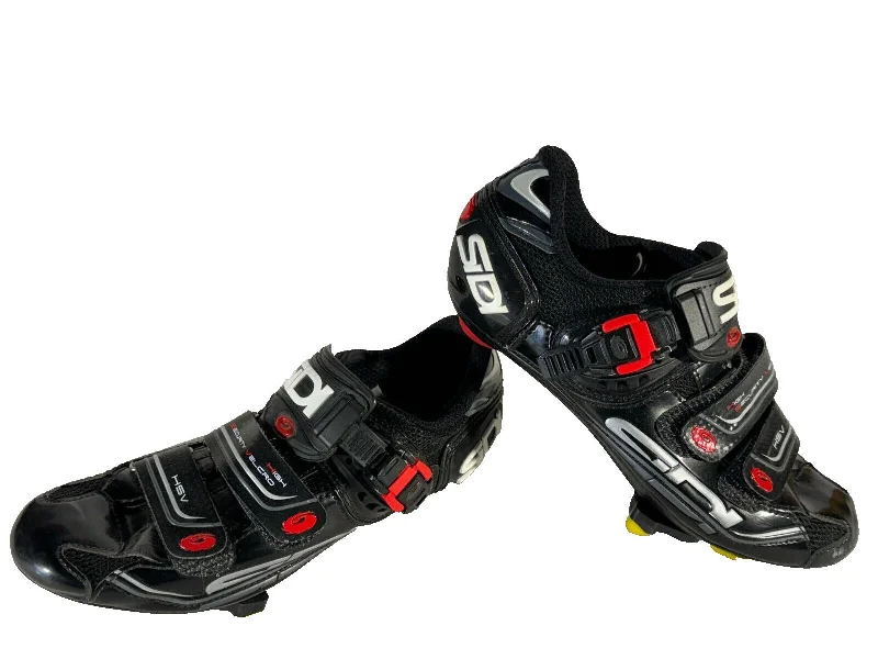 SIDI Carbon Road Cycling Shoes 3 Bolts Ladies EU39 US6 Mondo 238 cs573