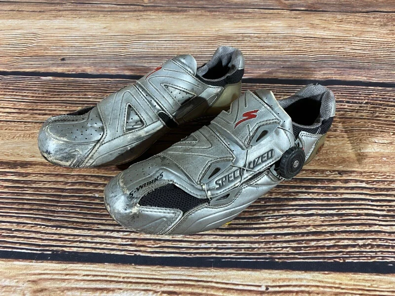 SPECIALIZED S-WORKS Retro Road Cycling Shoes Biking Boots  EU42, US9, Mondo 266