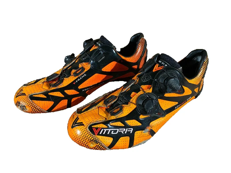 VITTORIA Road Cycling Shoes Biking Boots Size EU44.5, US11 Mondo 282